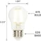 Westinghouse Bulb LED Dimmable 6W 120V A15 Filament 3000K Clear E26 Meduim Base, 6PK 5277020 - alternate 5